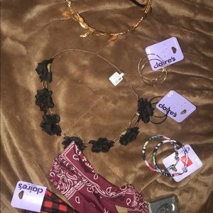 Head jewelry and earrings